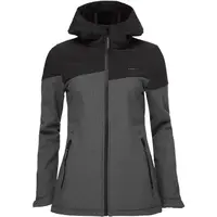 LOAP LUDYSA Dámska softshellová bunda, tmavo sivá, veľkosť
