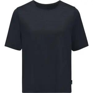 Jack Wolfskin TRAVEL T W Dámske tričko, tmavo modrá, veľkosť