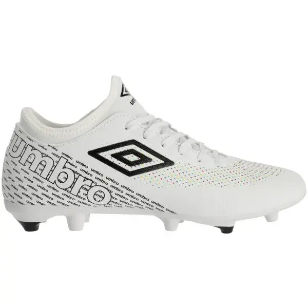 Umbro AURORA LEAGUE FG Pánske kopačky, biela, veľkosť 45.5