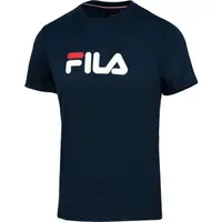Fila T-SHIRT LOGO Pánske tričko, tmavo modrá, veľkosť