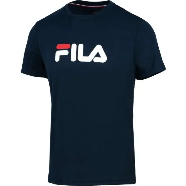 Fila T-SHIRT LOGO Pánske tričko, tmavo modrá, veľkosť
