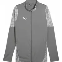 Puma TEAMCUP TRAINING JACKET Pánska futbalová bunda, tmavo sivá, veľkosť