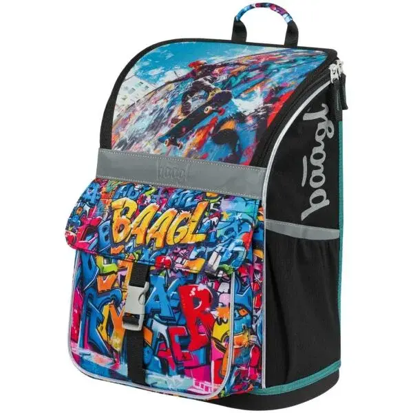 BAAGL ZIPPY SKATEPARK Školská aktovka, mix, veľkosť