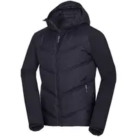 Northfinder LOREN Pánska hybridná bunda, čierna, veľkosť