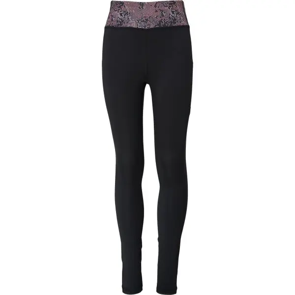 Fitforce ZANDALKA Dievčenské fitness legíny, čierna, veľkosť 116-122
