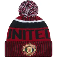 New Era SPORT Y CUFF BEANIE MANCHESTER UNITED Pánska čiapka, červená, veľkosť YOUTH