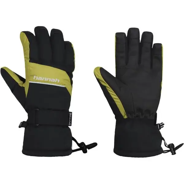 Hannah RAFFY Pánske rukavice s membránou, čierna, veľkosť