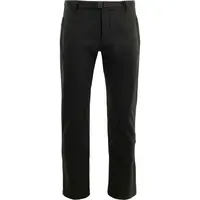 ALPINE PRO LOGOB Pánske softshellové nohavice, čierna, veľkosť