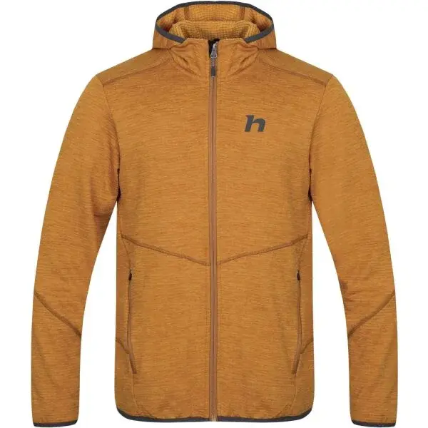 Hannah DAMAR HOODY Pánska mikina, žltá, veľkosť