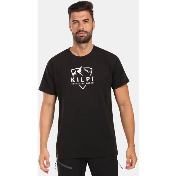 KILPI DIXIE Pánske funkčné tričko, čierna, veľkosť