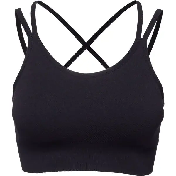 Lotto LANNA Dámska bezšvová podprsenka, čierna, veľkosť
