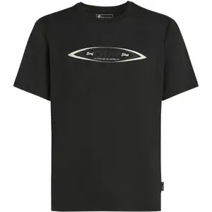 O'Neill O'RIGINALS HYBRID Pánske športové tričko, čierna, veľkosť