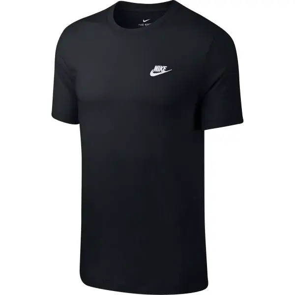 Nike SPORTSWEAR CLUB Pánske tričko, čierna, veľkosť XXL