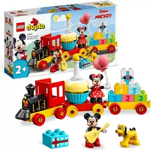 LEGO® DUPLO® Disney ™ 10941 Narodeninový vláčik Mickeyho a Minnie