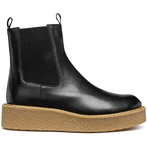 Geox D ELIDEA C Dámska členková obuv, čierna, veľkosť