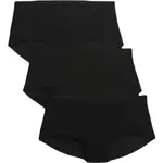 GAP NO SHOW HIPSTER 3KS Dámske nohavičky, čierna, veľkosť