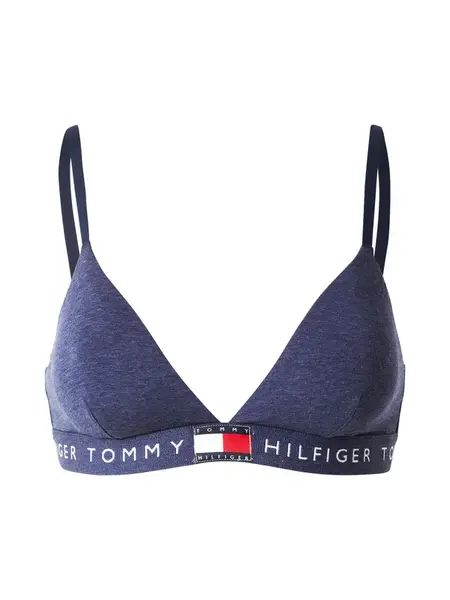 Tommy Hilfiger Underwear Podprsenka  modrá melírovaná / červená / biela