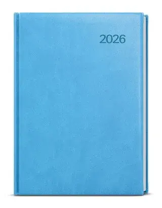 Týdenní diář 2026 Oskar Vivella A5 světle modrá