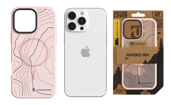 Zadní kryt Tactical MagForce Hyperstealth Sika pro Apple iPhone 16 Pro Max, pink panther
