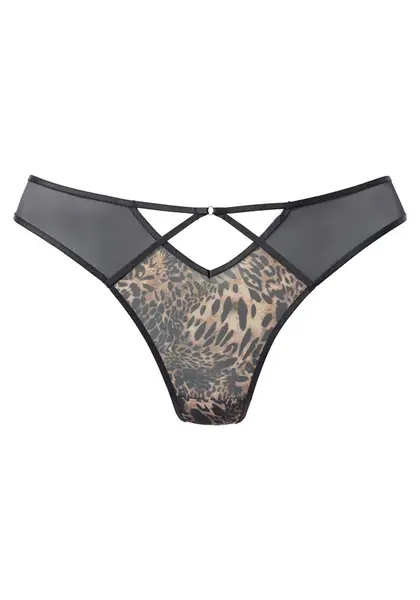 LASCANA Tangá  hnedá / kapučíno / čierna