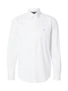 TOMMY HILFIGER Košeľa 'Flex'  námornícka modrá / červená / biela