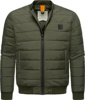 Ragwear Funkčná bunda 'Boomber'  tmavozelená