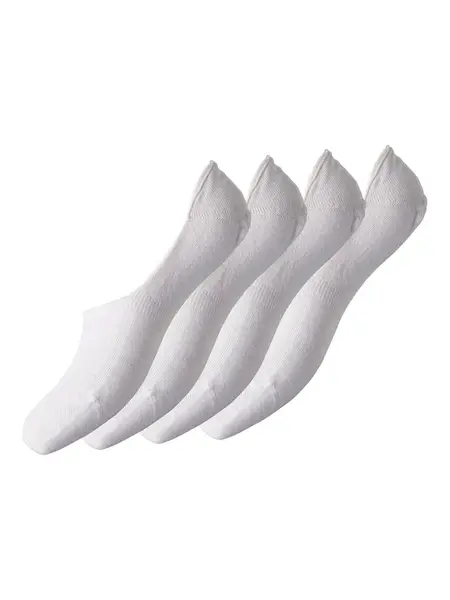 PIECES Ťapky  biela