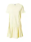 Urban Classics Šaty 'Valance'  pastelovo žltá