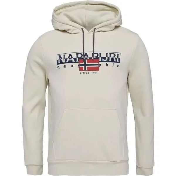 Napapijri B-AYLMER Pánská mikina, bílá, velikost