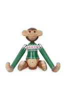 Dekorativní figurka Kay Bojesen Monkey Christmas Jumper 9,5 cm
