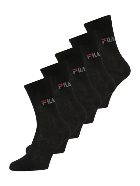 FILA Ponožky  sivá / červená / čierna