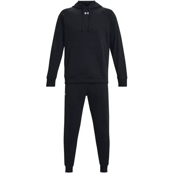 Under Armour RIVAL FLEECE Pánská tepláková souprava, černá, velikost