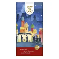 GEPA Vánoční mléčná čokoláda BIO 100 g