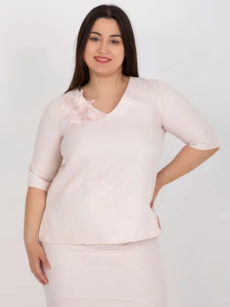 Blouse-LK-BZ-506692.32-light pink