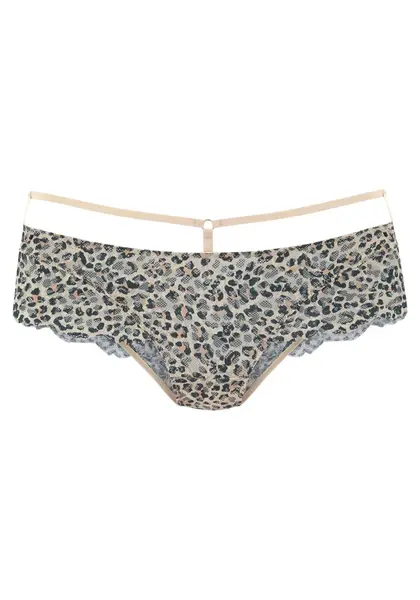 LASCANA Nohavičky  hnedá / čierna