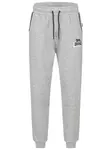 LONSDALE Nohavice  sivá melírovaná / čierna