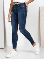 Dámské skinny džíny modré