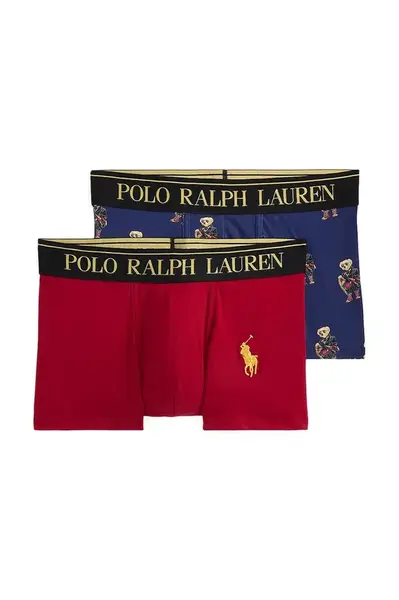 Bavlněné boxerky Polo Ralph Lauren 2-pack zelená barva, 714843425