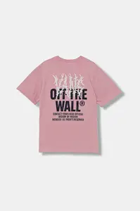 Dětské bavlněné tričko Vans Metal Wall SS