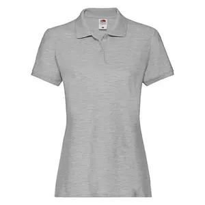 Grey Polo Fruit of the Loom