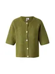 PIECES Kardigán 'PCSilly'  olivová