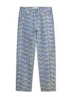 Desigual Džínsy  béžová / modrá