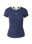 Calvin Klein Jeans Tričko  námornícka modrá / jablková / biela