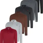 SADA ŠESTI PÁNSKÝCH MIKIN V4007 DEWBERRY - ČERNÁ - TMAVĚ MODRÁ - ANTRACITOVÁ - ŠEDÁ - BURGUNDY - HNĚDÁ