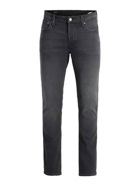 JACK & JONES Džínsy 'JJIMike JJFox'  čierny denim