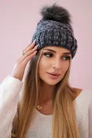 marka niezdefiniowana Čepice K169 černá+šedá