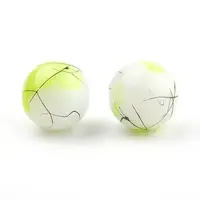 Drawbench & Baking Painted Glass Beads Strands