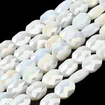 Electroplated Glass Beads Strands