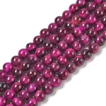 Grade AB Natural Tiger Eye Beads Strands