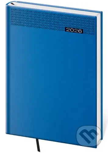 Denní diář 2026 A5 Gommato modrý